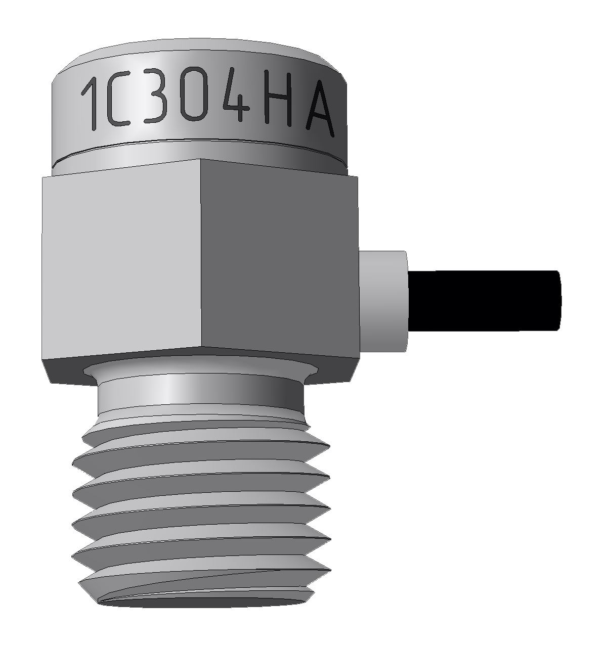 Акселерометр зарядовый ударный однокомпонентный GTLAB 1C304HA-01 Датчики ускорения (акселерометры)
