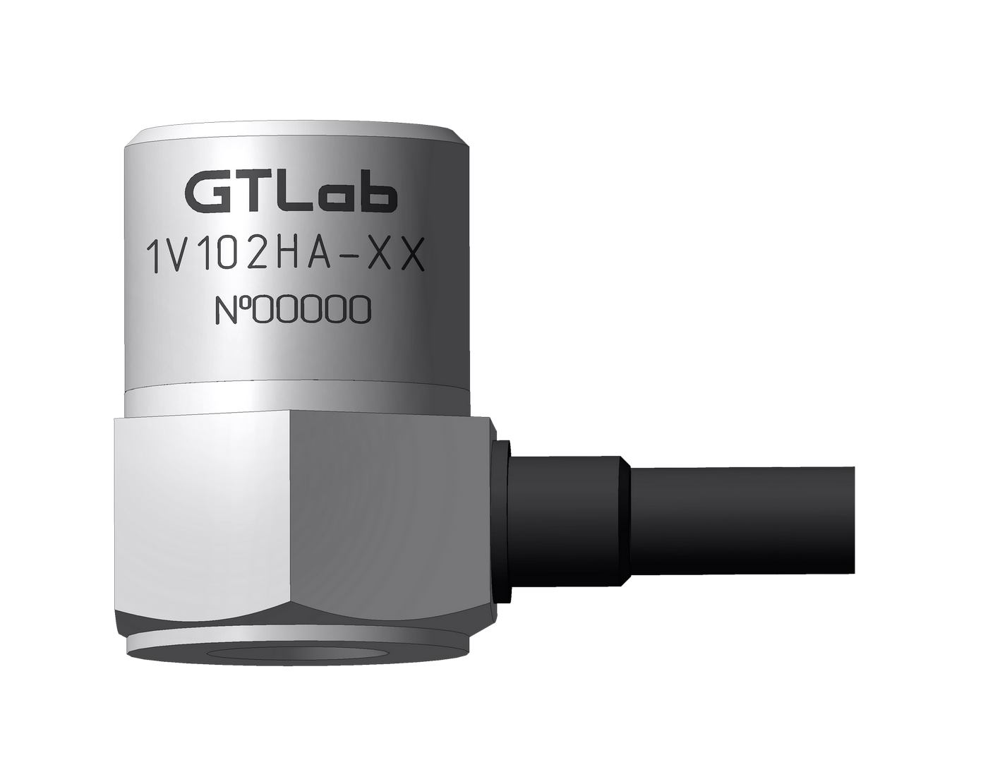 Акселерометр с выходом по напряжению однокомпонентный GTLAB 1V102HA-500 Вспомогательное оборудование ОПС