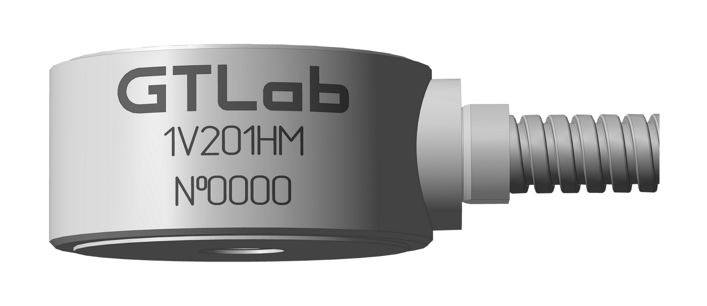 Акселерометр с выходом по напряжению промышленный GTLAB 1V201HM-100 Устройства сопряжения