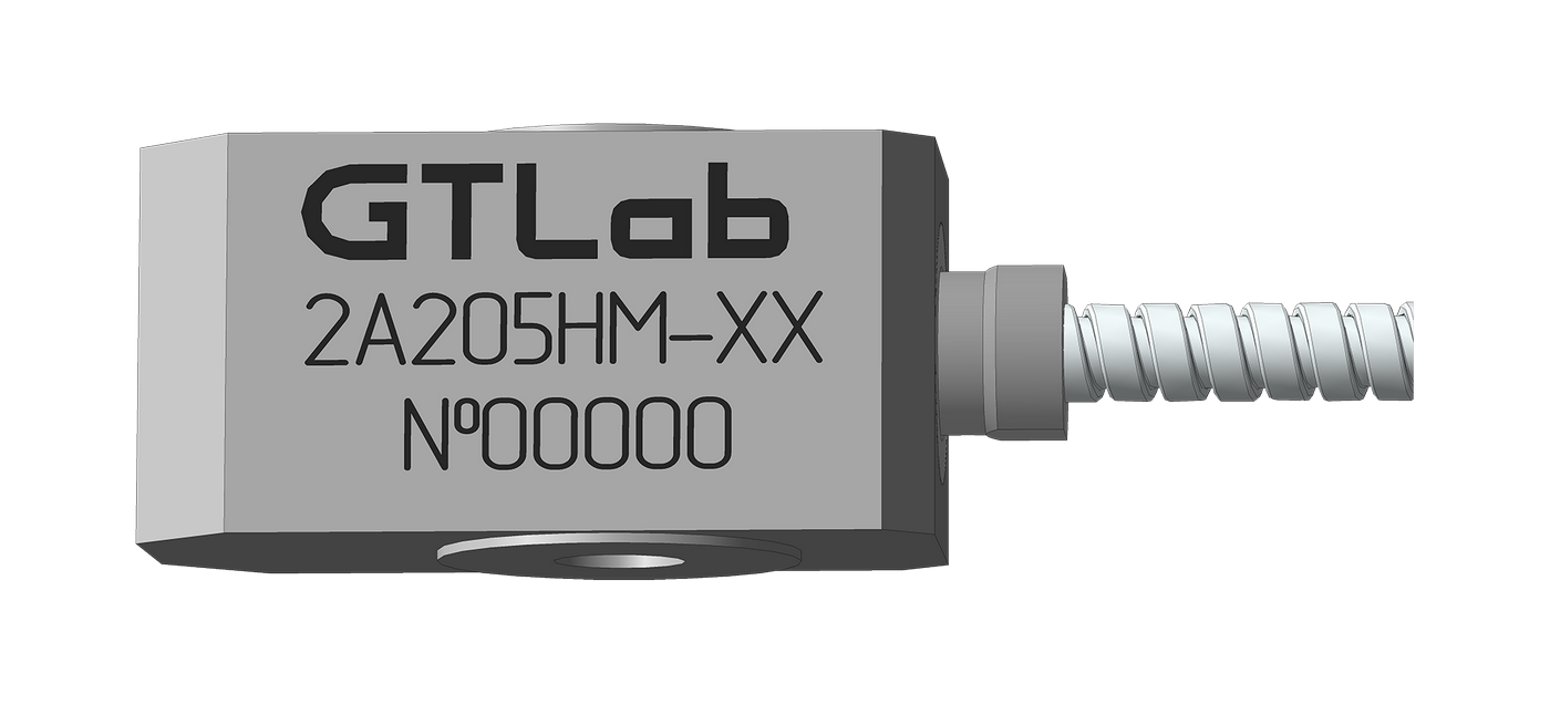 Датчик виброскорости токовый промышленный GTLAB 2A205HM-20(T) Системы вибродиагностики