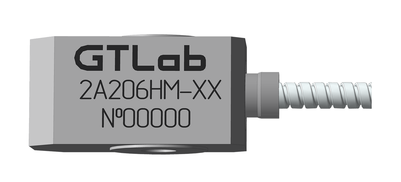 Датчик виброскорости токовый промышленный GTLAB 2A206HM-10(T) Системы вибродиагностики