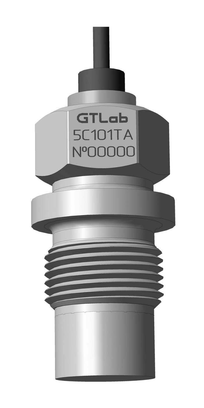 Датчик динамического давления зарядовый GTLAB 5C101TA-250-20 Датчики давления