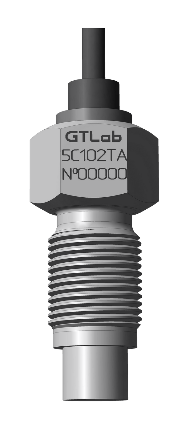 Датчик динамического давления зарядовый GTLAB 5C102TA-7 Датчики давления