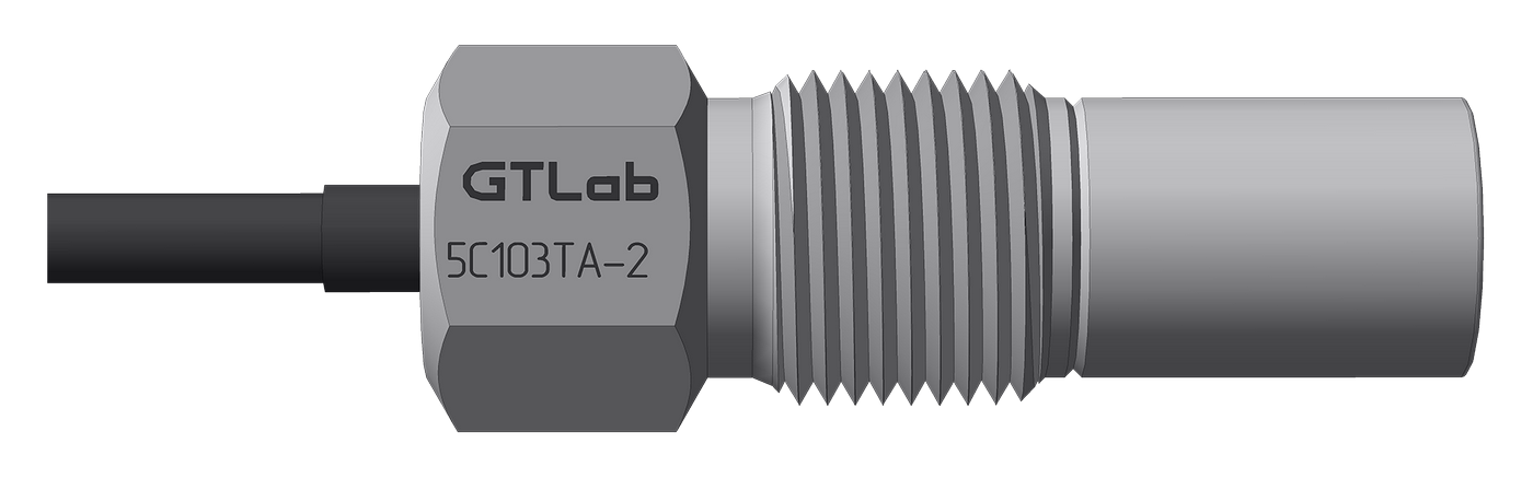 Датчик динамического давления зарядовый GTLAB 5C103TA-2 Датчики давления